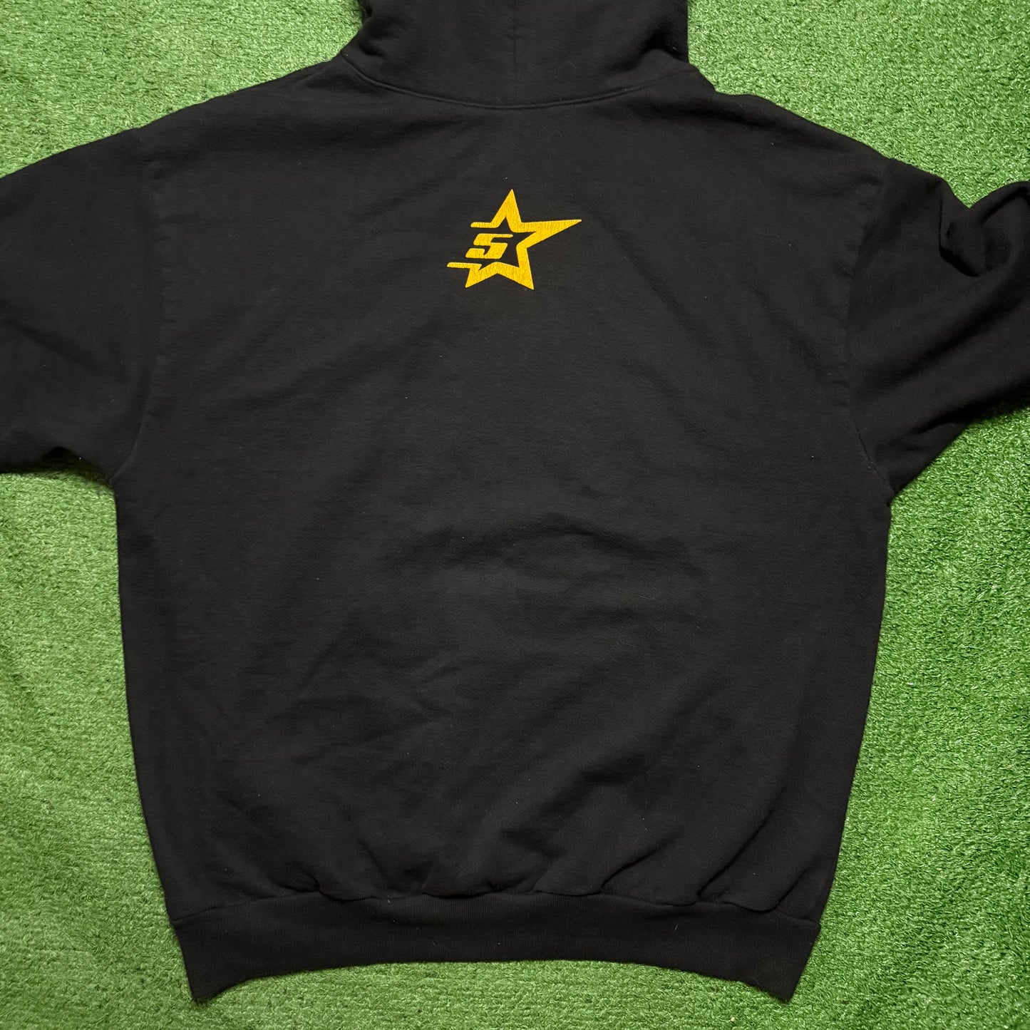 Sp5der P*nk Hoodie Black