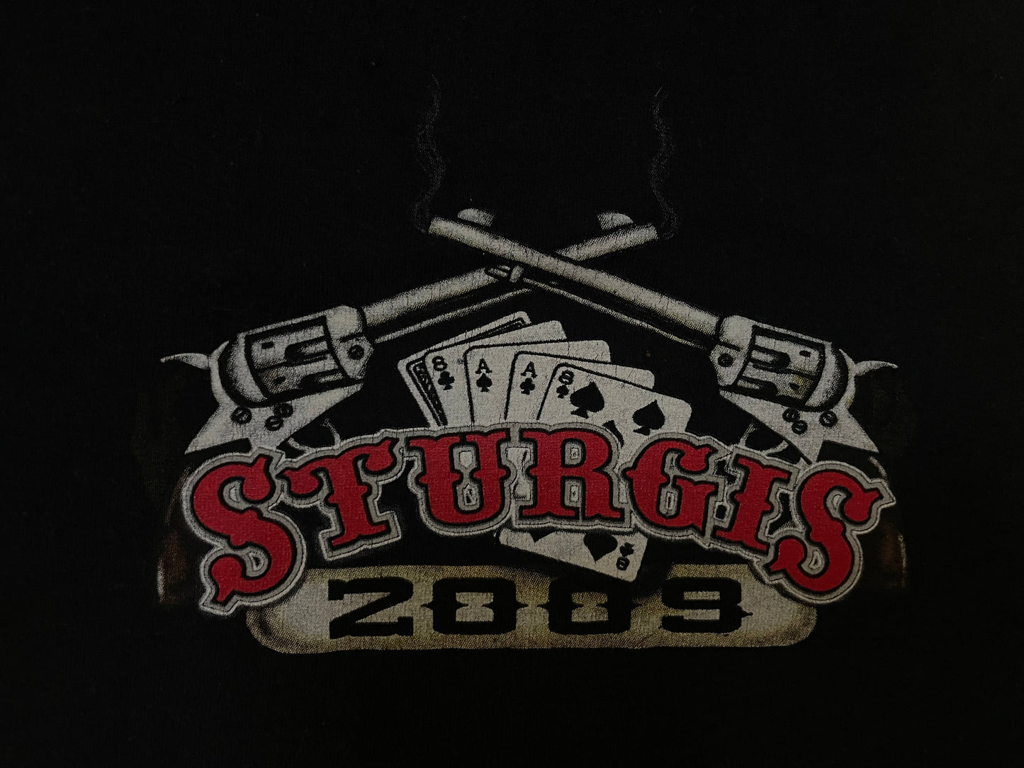 Vintage Sturgis 2009 black hills rally tee