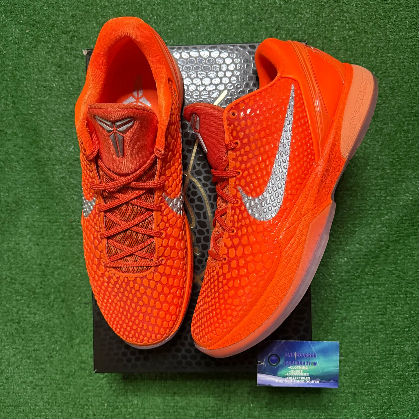 Nike Kobe 6 Total Orange 12 Men “Preowned”
