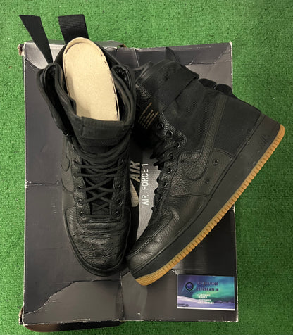 Nike SF Air Force 1 Black gum size 12men/13.5women