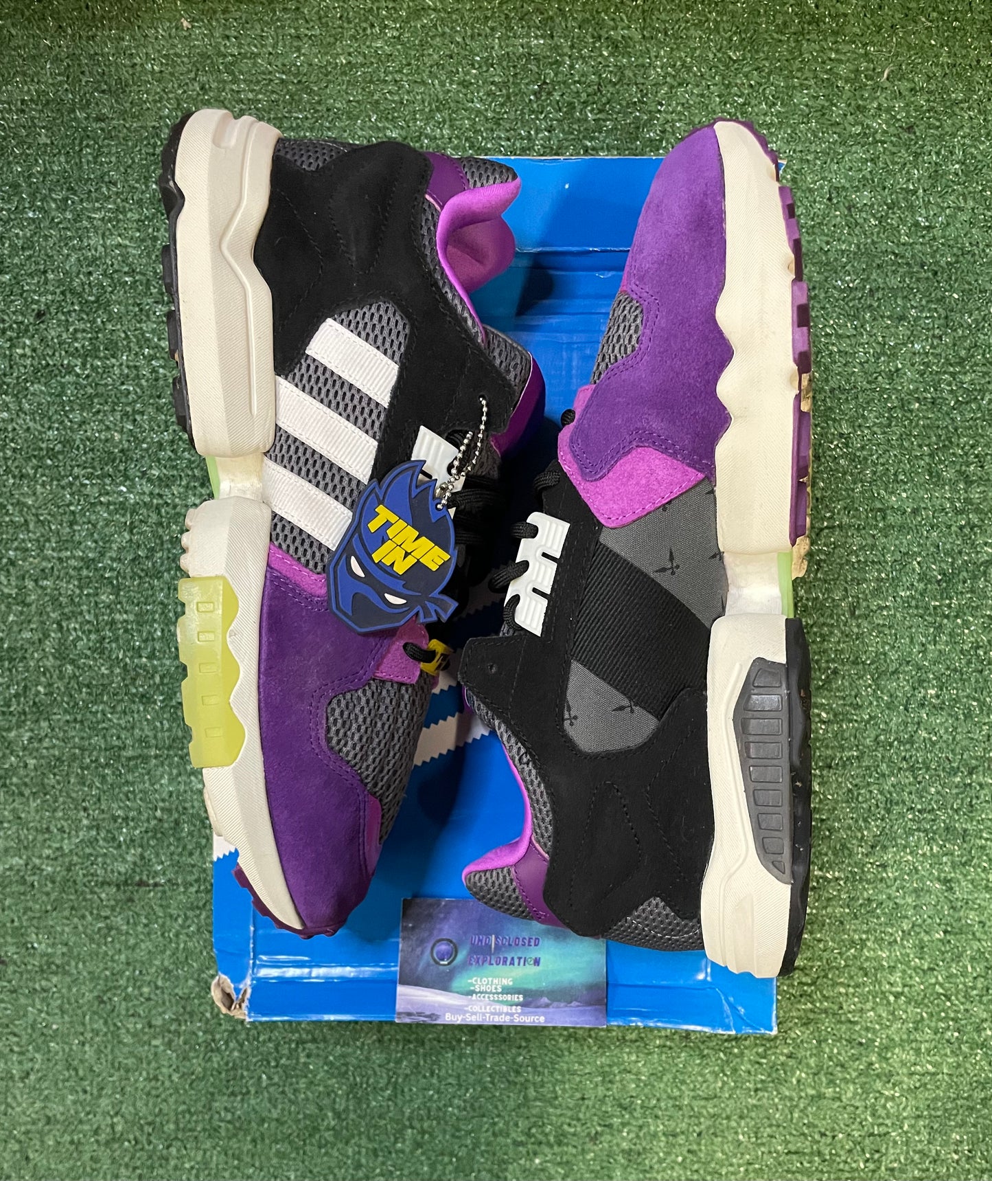 Adidas ZX torsion X ninja time in 10.5men/12women