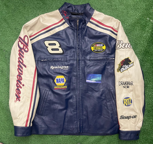 Vintage Dale Earnhardt Jr Leather Jacket