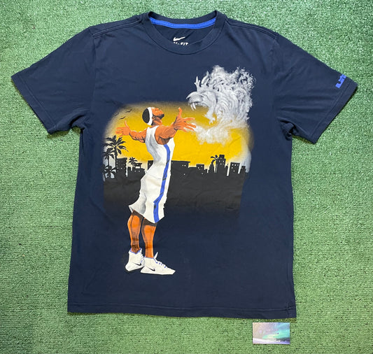 Nike LeBron James pre game lion tee