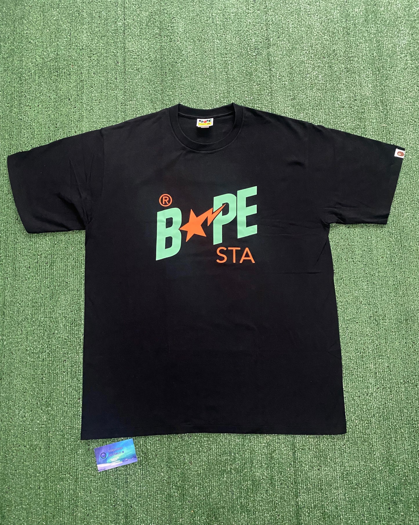 A bathing ape bape sta logo tee