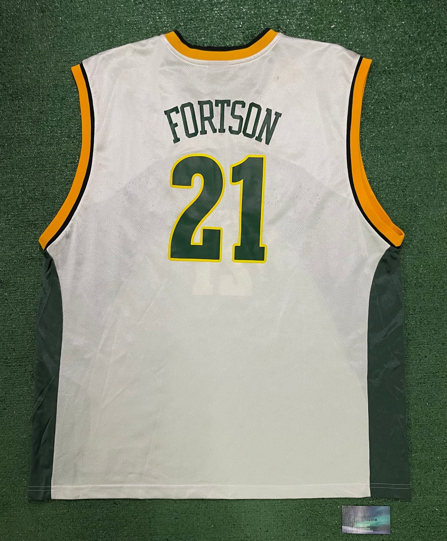 Vintage 2000s Seattle Sonics Danny fortson jersey