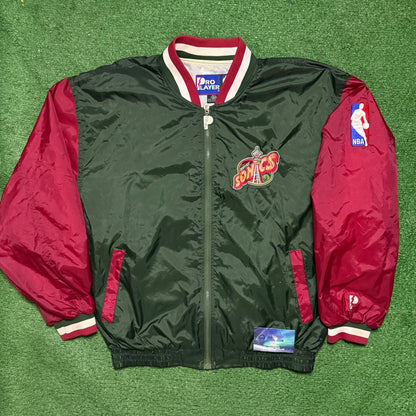 Vintage Seattle SuperSonics Windbreaker Pro Player