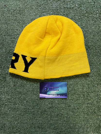 Gv Gallery yellow Raspberry beanie