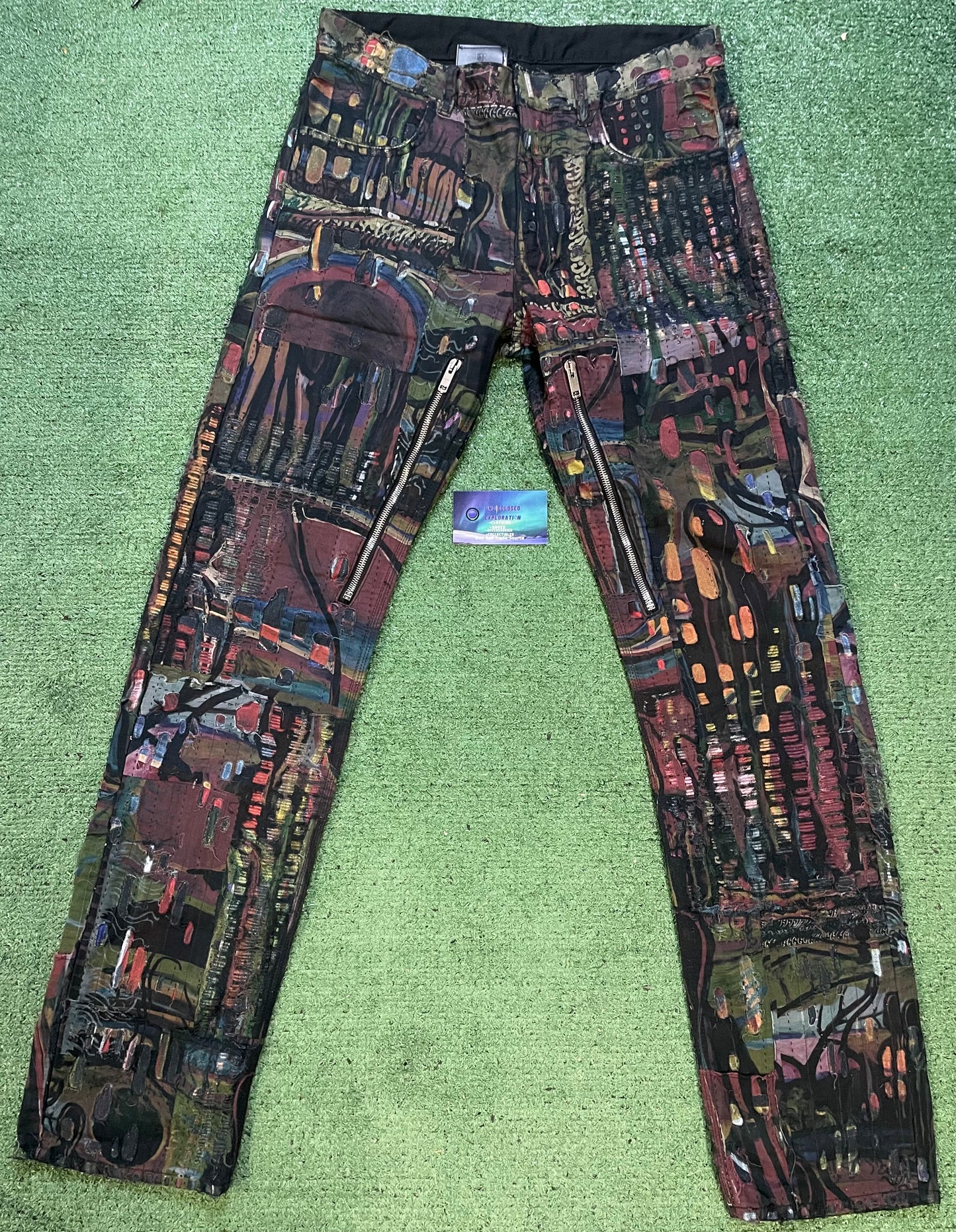 Givenchy X Josh smith distressed denim jeans