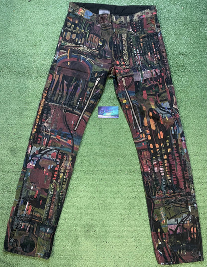 Givenchy X Josh smith distressed denim jeans