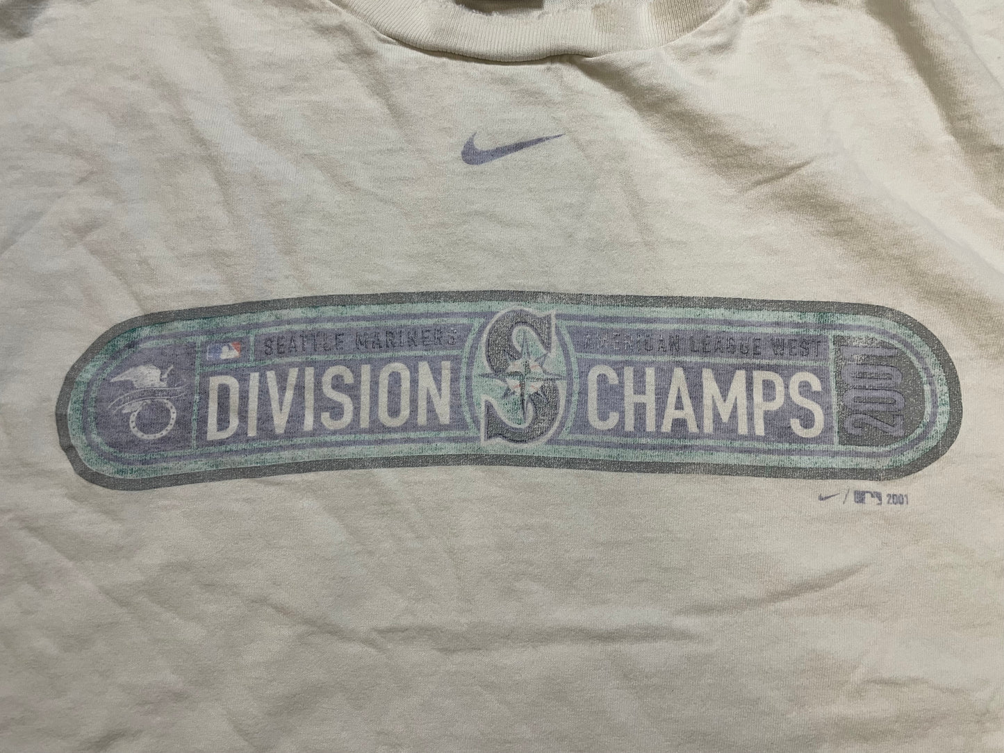 Vintage 2000s  Seattle Mariners Nike center swoosh tee