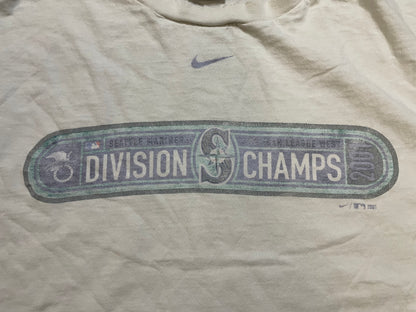 Vintage 2000s  Seattle Mariners Nike center swoosh tee