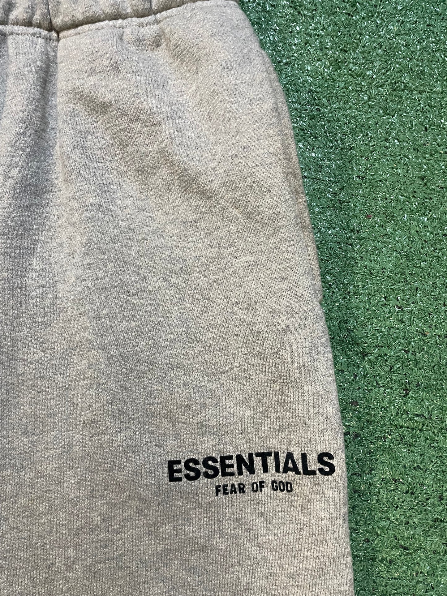 Fear Of God essentials relaxed heather grey sweatpants