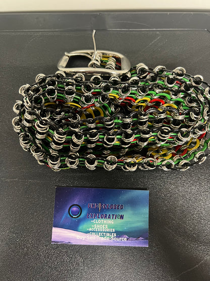 Greedy unit Rasta bottle tab belt