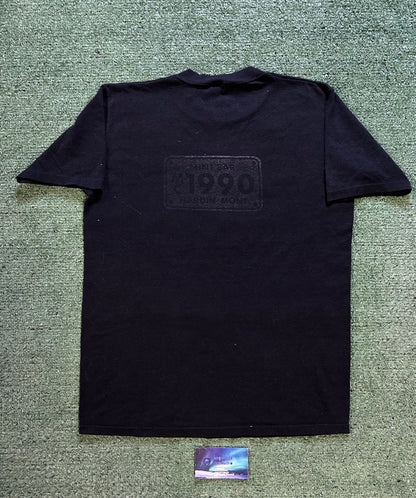 Vintage 1990 mint bar double sided tee