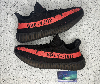 Adidas Yeezy 350 Core Red 8 Men/9.5 Women “Preowned”