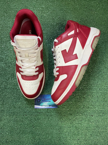 Off White out of office white & red size 10men/11.5women(EU 43)