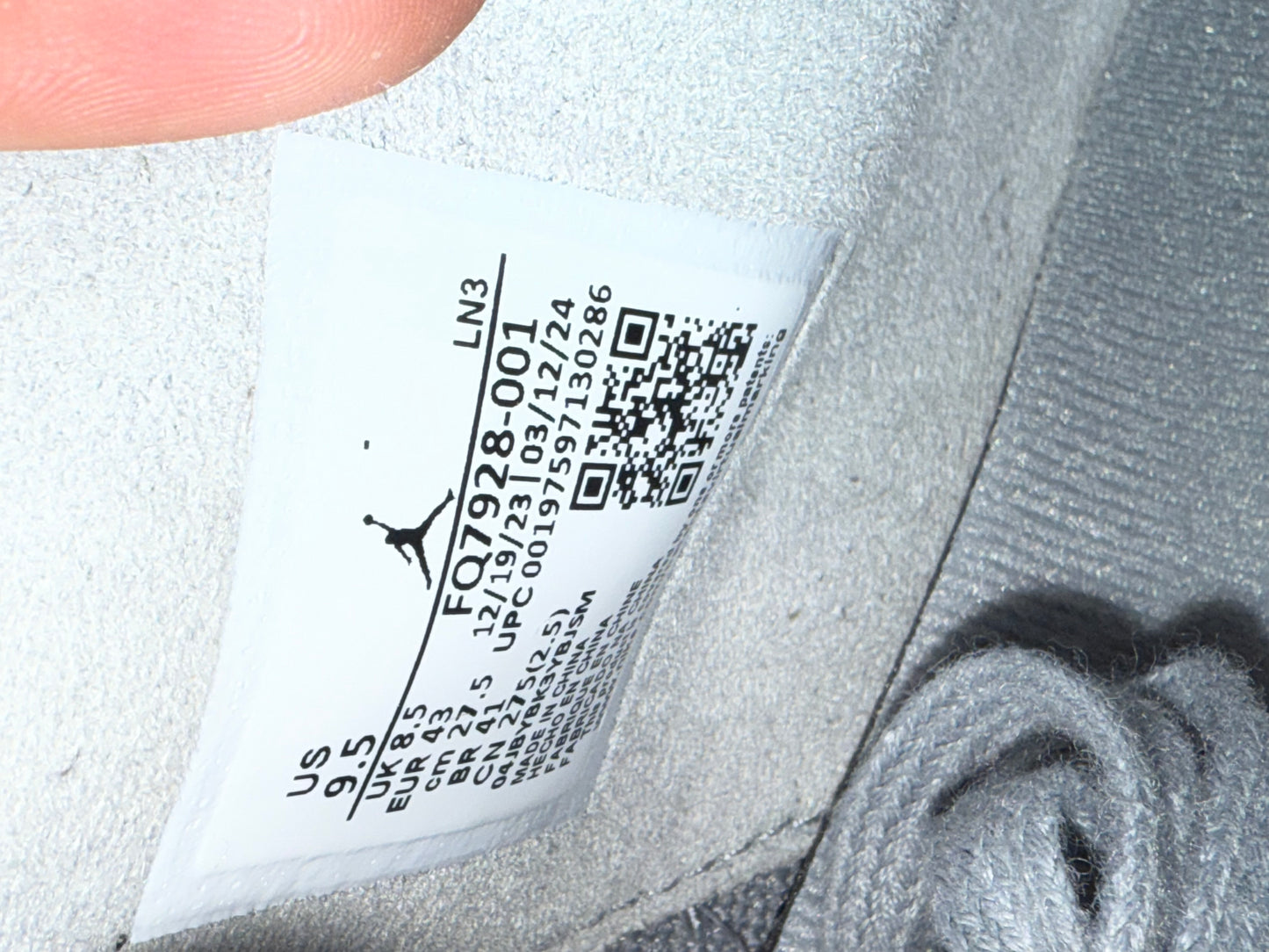 Jordan 4 Wet Cement