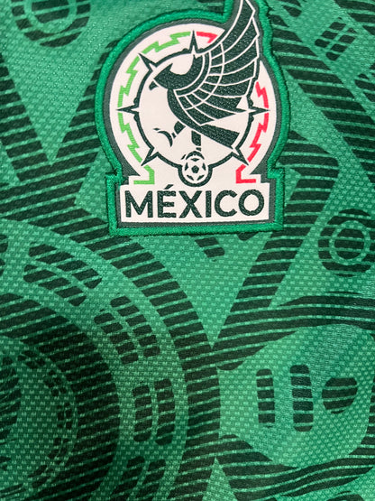 Adidas home Mexico 2026 longsleeve youth jersey