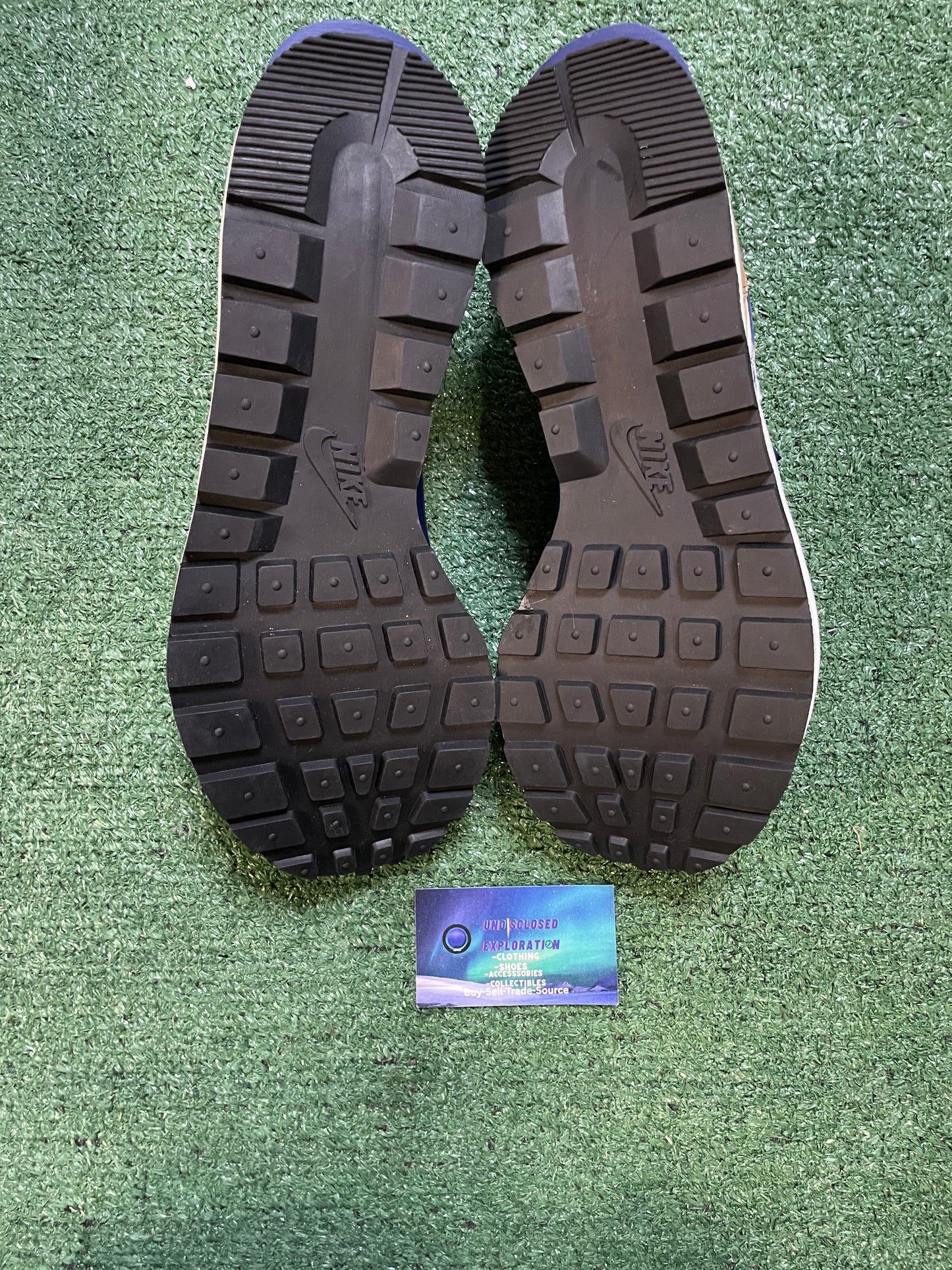 Nike Sacai vaporwaffle sesame blue void size 10men/11.5women