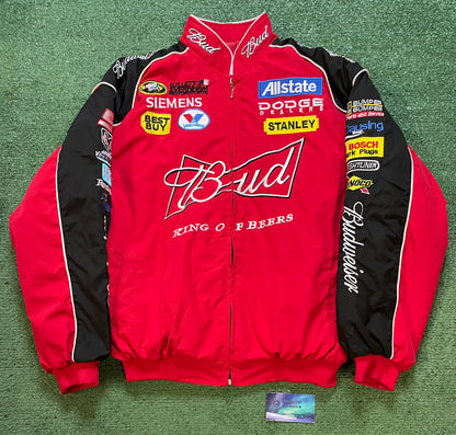 Bud king of beers nascar jacket
