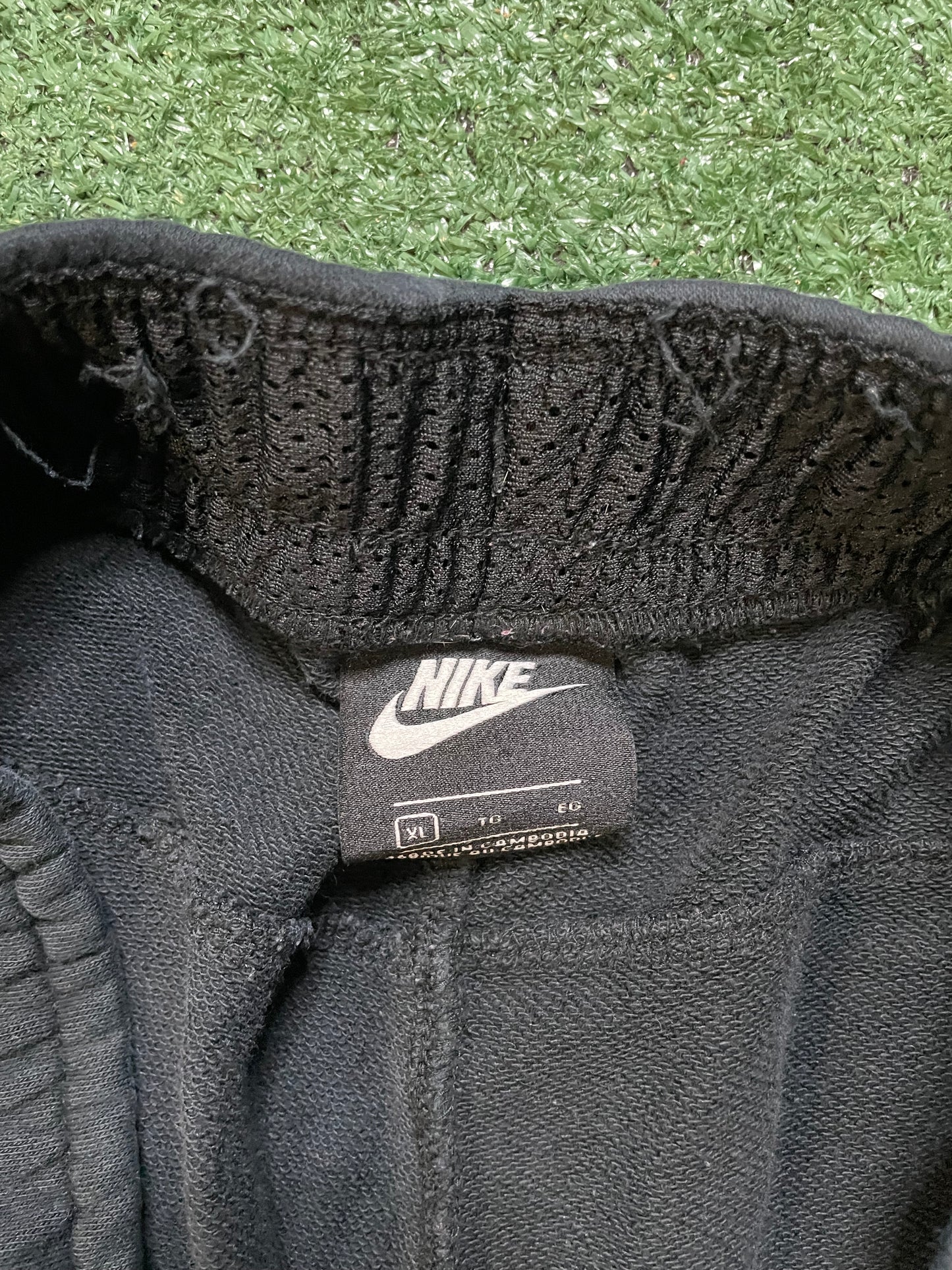 Nike black casual shorts