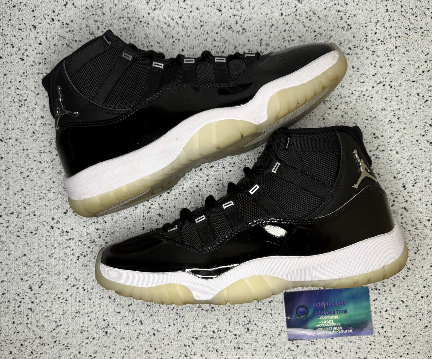 Jordan 11 Jubilee 9 Men/10.5 Women “Preowned”