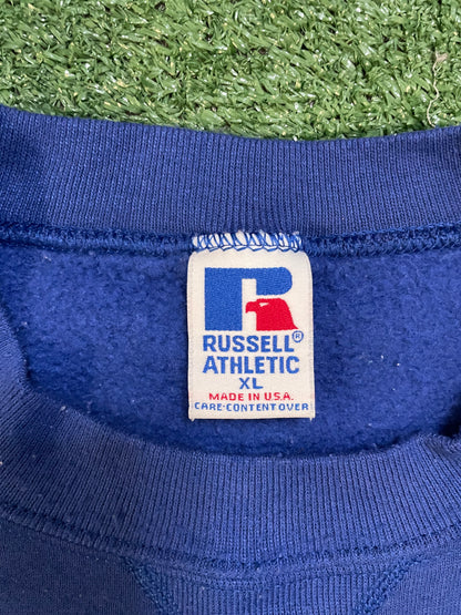 Vintage 1990s Russell royal blue essential crewneck