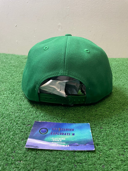 Seattle SuperSonics skyline green and yellow new era hat
