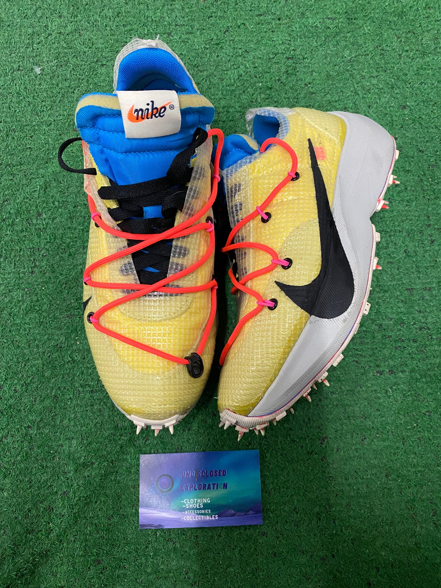 Off white X vapor street tour yellow size 6men/7.5women