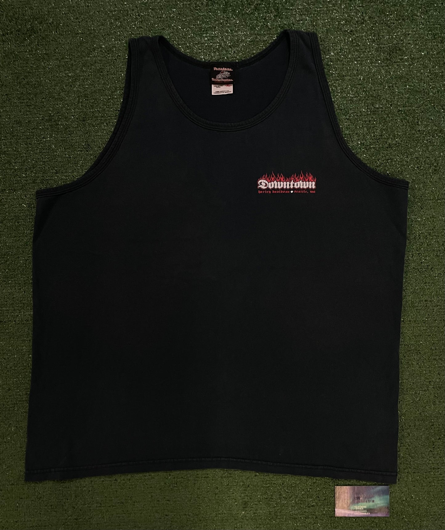 Vintage 1990s Harley Davidson Downtown Seattle tanktop