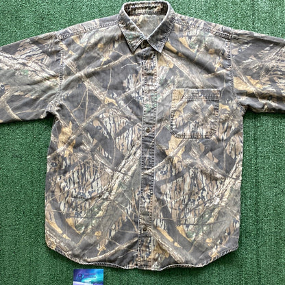 Vintage Mossy Oaks Button Up Shirt