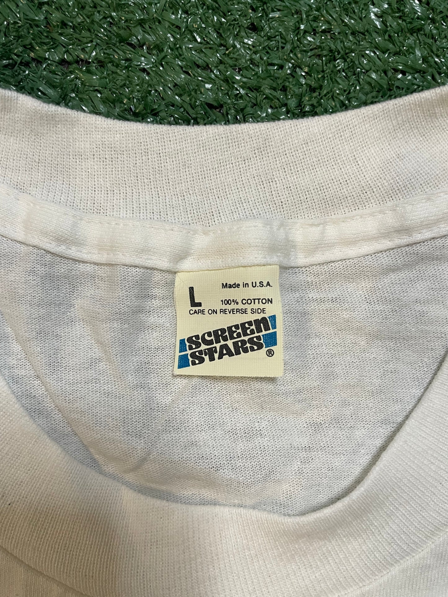 Vintage 1980s the war Sugar Ray Leonard vs. Thomas Hearns II tee