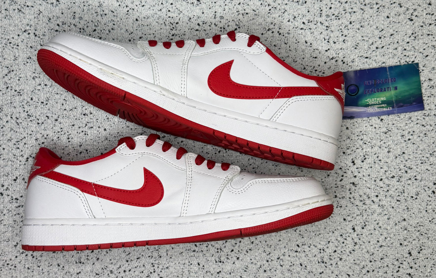 Jordan 1 Low Gym Red 10 Men/11.5 Women “Preowned”