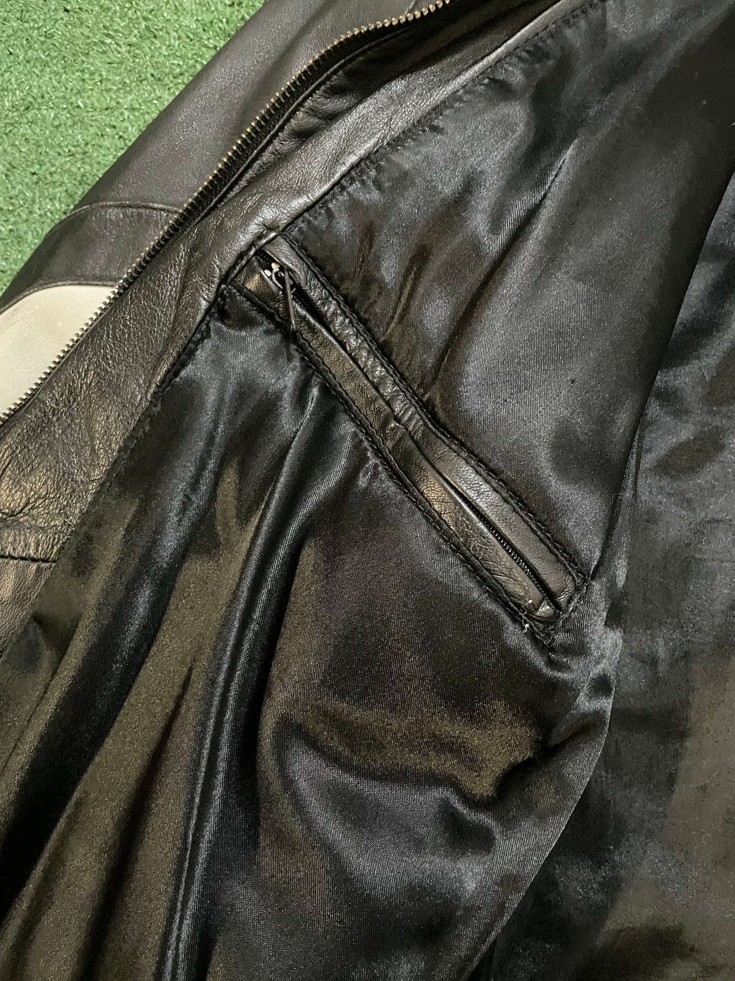 Vintage 1970s Corvette C4 leather jacket
