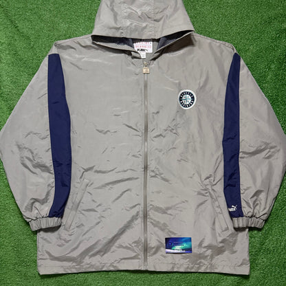 Vintage Seattle Mariners Puma Windbreaker Jacket