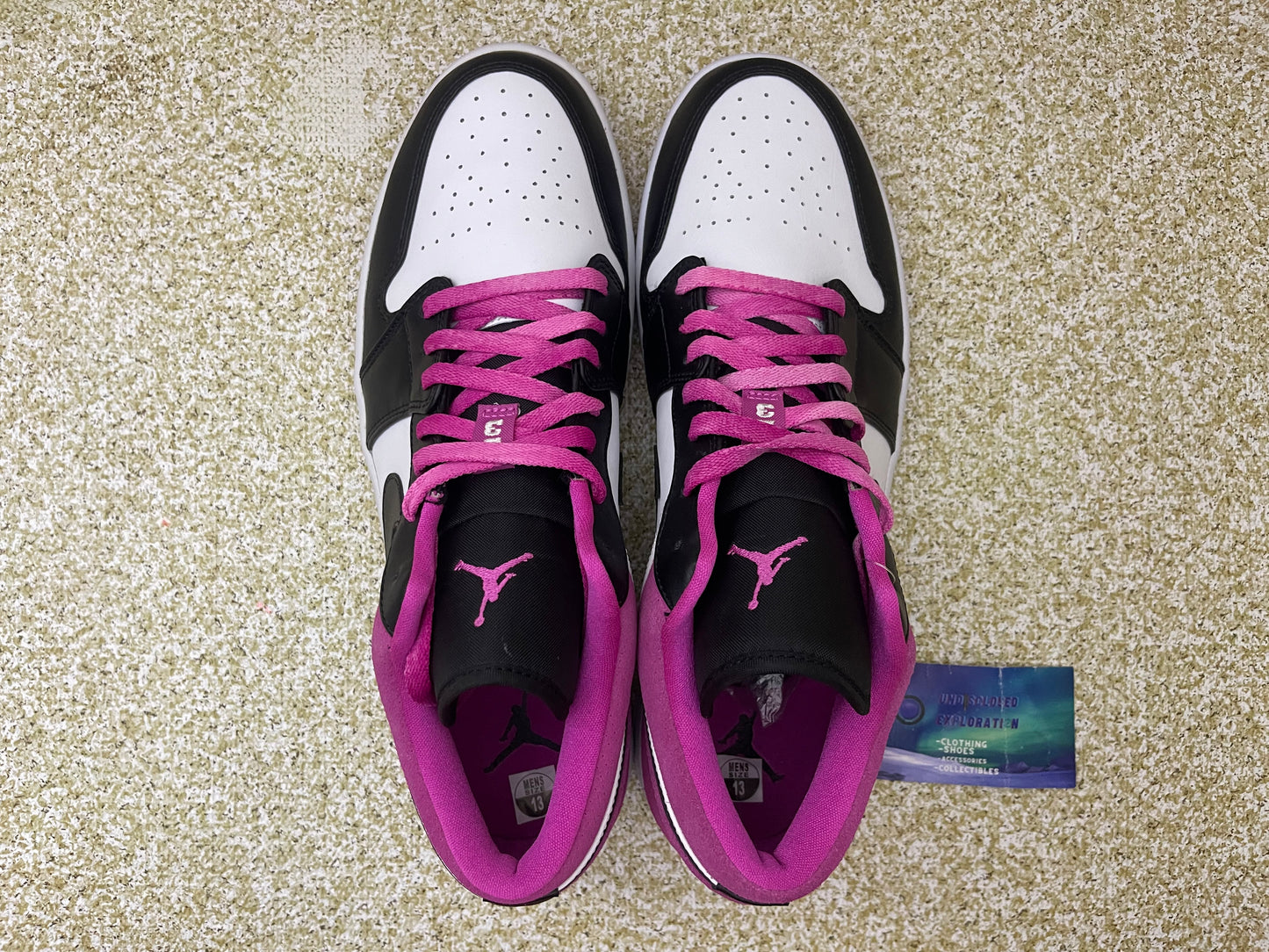 Jordan 1 Low Fuchsia