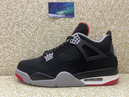 Jordan 4 Bred 2019 10.5 Men/12 Women “Preowned”