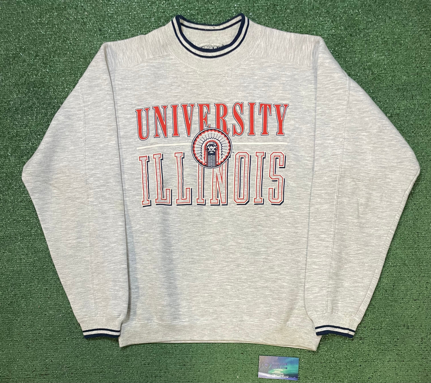 Vintage 1990s University Of Illinois crewneck