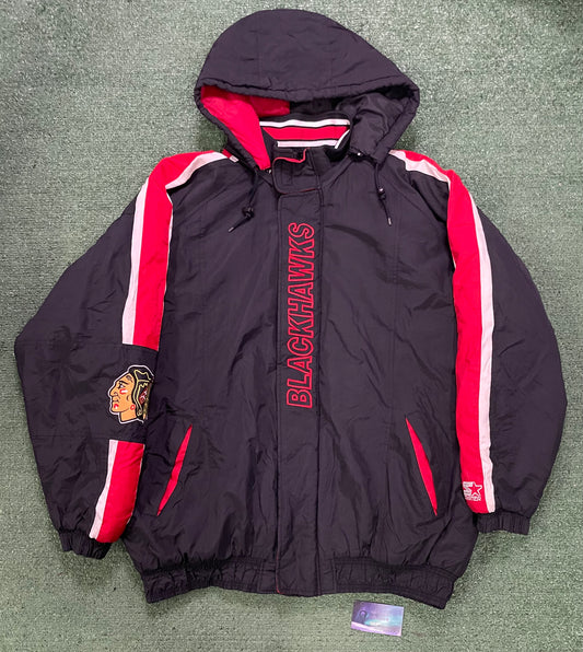 Vintage 1990s Chicago Blackhawks NHL jacket