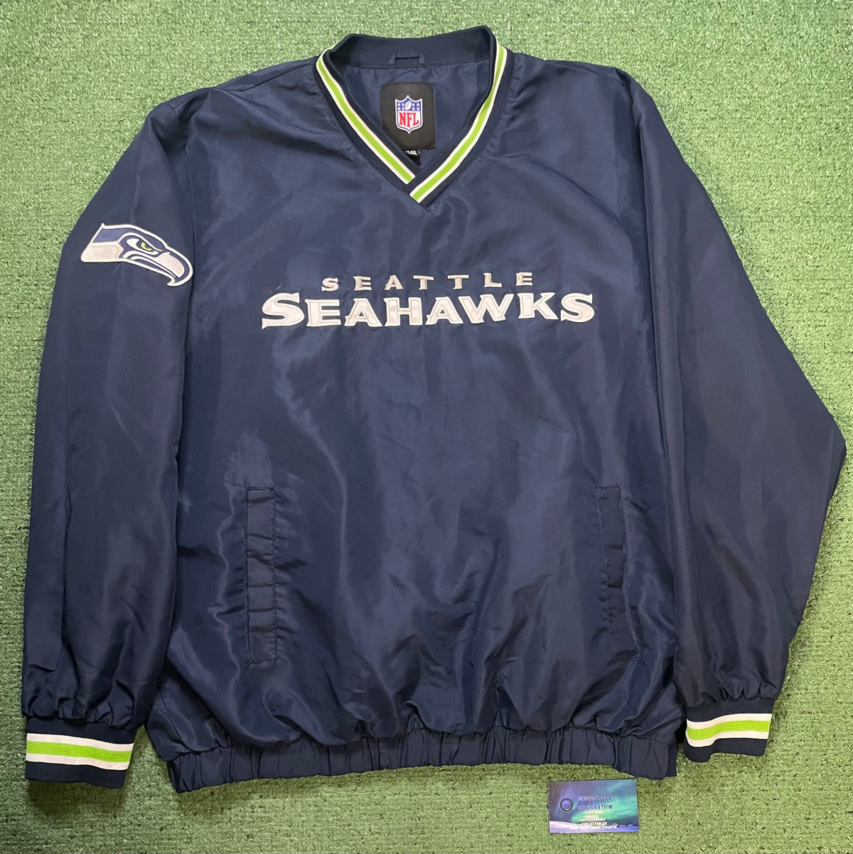 Seattle Seahawks windbreaker crewneck