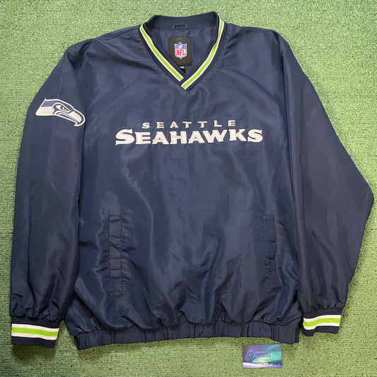 Seattle Seahawks windbreaker crewneck