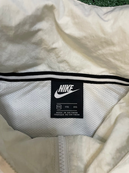 Nike big swoosh quarter zip up jacket