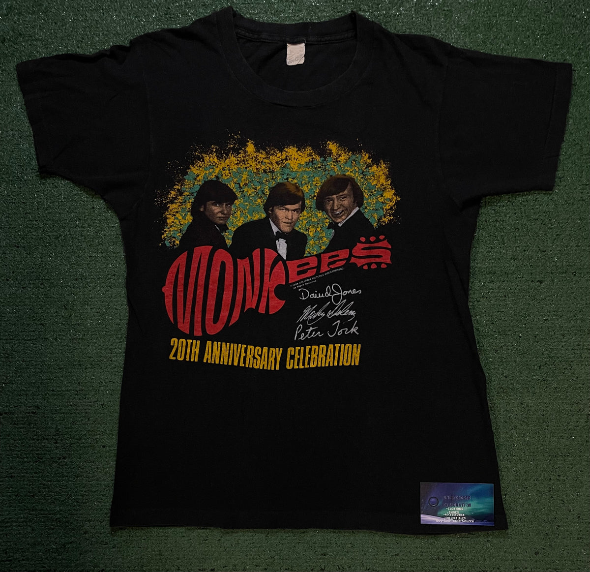 vintage 1986 The Monkees 20th Anniversary Tour tee