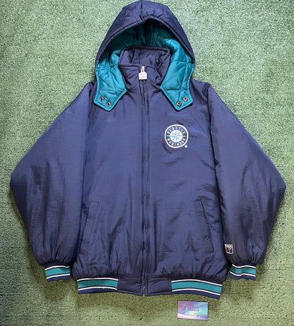 Vintage 1990s Seattle Mariners puffer jacket