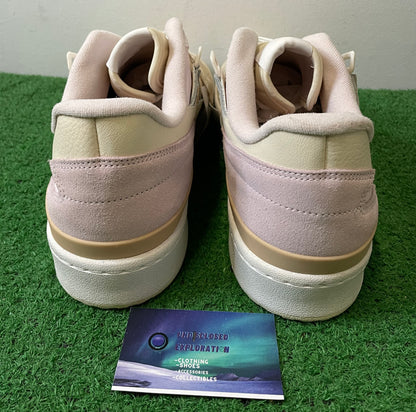 Adidas forum exhibit low ecru tint halo amber