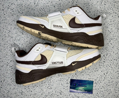 Nike Zoom Field Jaxx Travis Scott Light Chocolate 9 Men/10.5 Women “Preowned”