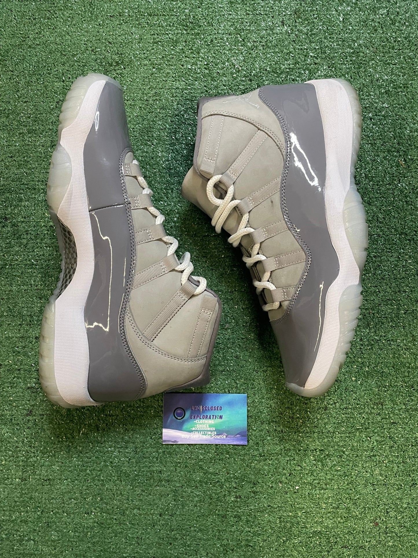 Jordan 11 cool grey 2021 size 11.5men/13women