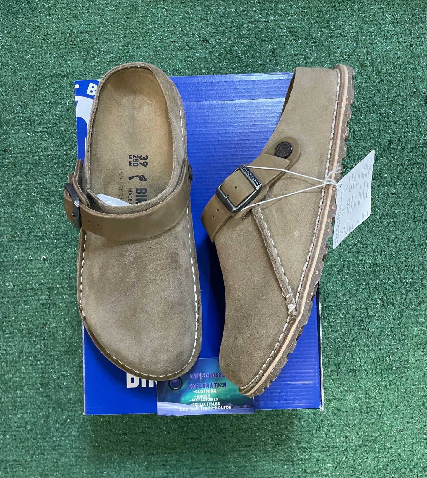 Birkenstock Lutry Premium grey suede