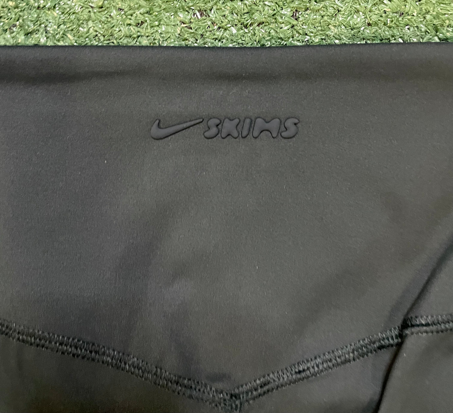 Nike X Skims  dark teal biker shorts