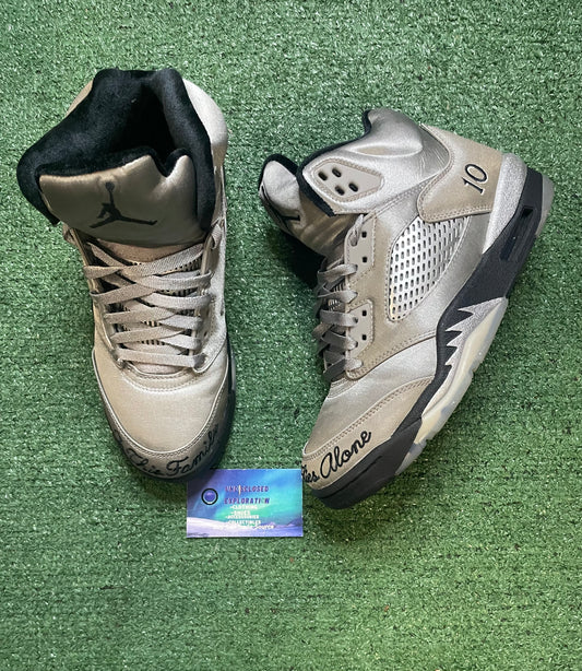 Air Jordan 5 10th Anniversary wings size 7.5men/9women